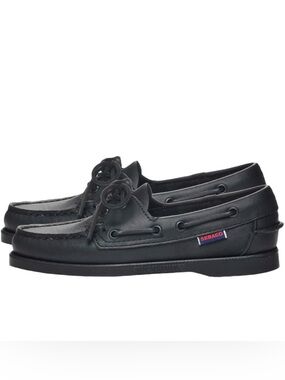 Men's Sebago Docksides Portland - Total Black (11.5 M)